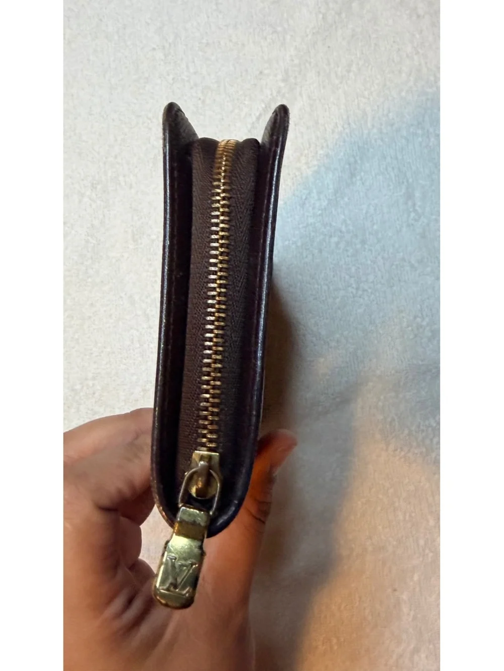 Louis Vuitton Damier Ebene Zippy Wallet - CA0012